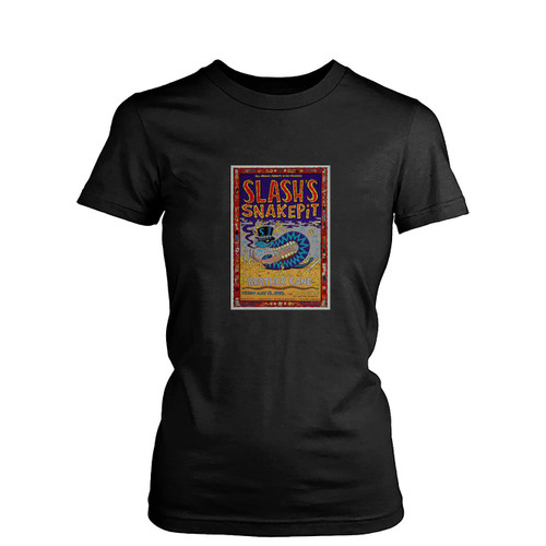 Slash's Snakepit Vintage Concert Womens T-Shirt Tee