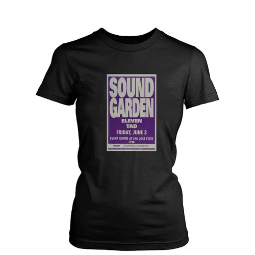 Soundgarden Vintage Concert 2 Womens T-Shirt Tee