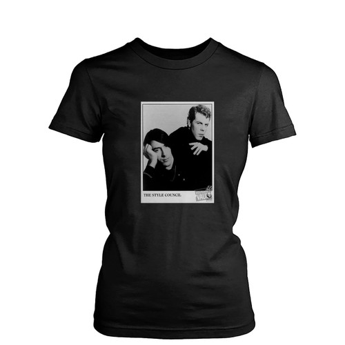 Style Council Vintage Concert Photo Womens T-Shirt Tee