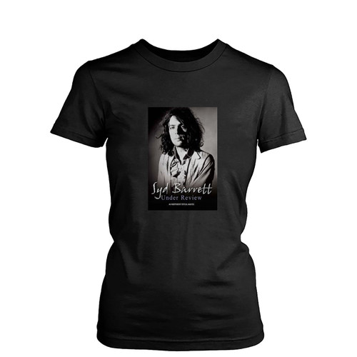Syd Barrett Under Review Womens T-Shirt Tee Syd Barrett Under Review Womens T-Shirt Tee