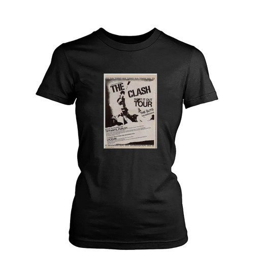 The Clash Live The Lyceum London Womens T-Shirt Tee