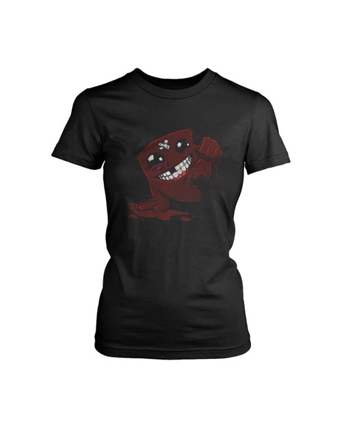 Happy Super Meat Boy Women's T-Shirt Tee