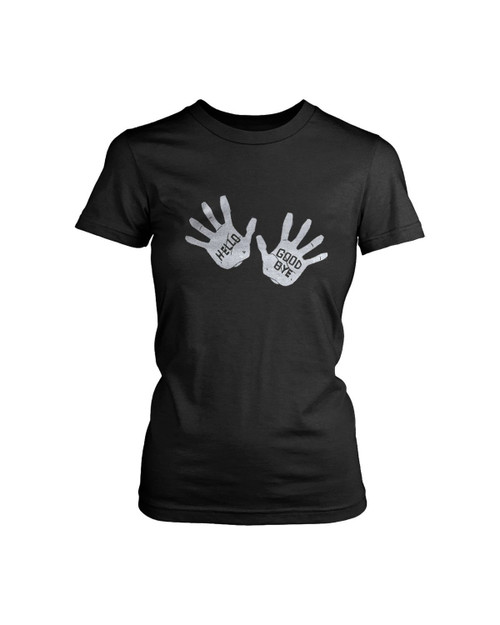 Hello Good Bay Women's T-Shirt Tee Hello Good Bay Women's T-Shirt Tee