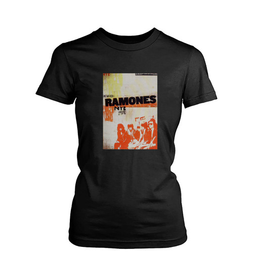 The Ramones Vintage Concert Womens T-Shirt Tee