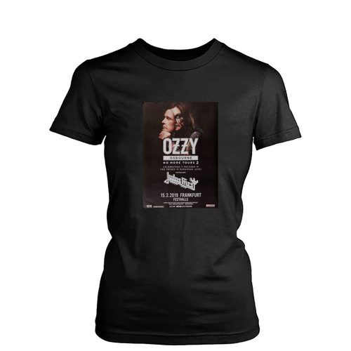 Theconcert Ozzy Osbourne No More Tours Frankfurt 2019 Concert Original Womens T-Shirt Tee