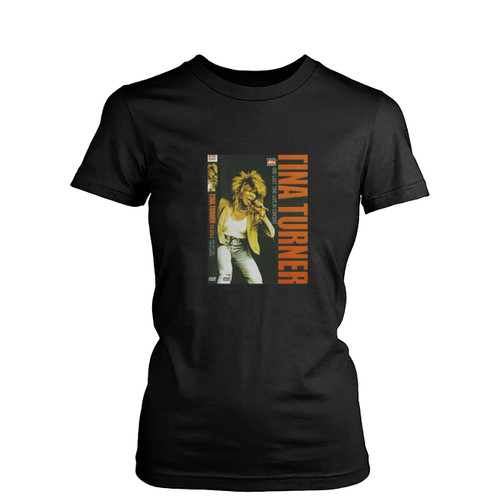 Tina Turner One Last Time Live In Concert Import Womens T-Shirt Tee