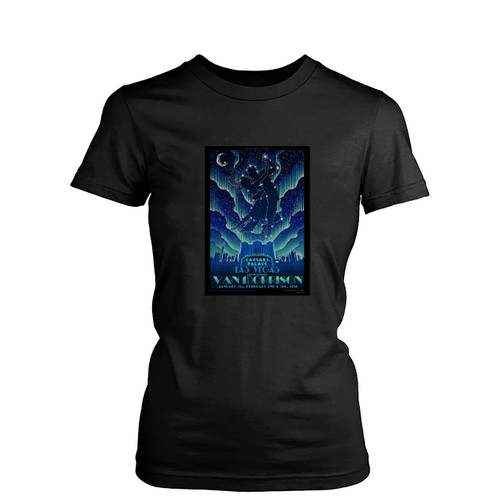 Van Morrison Moondance 3 Womens T-Shirt Tee