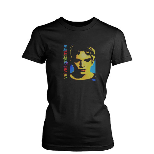 Velvet Goldmine Film Womens T-Shirt Tee Velvet Goldmine Film Womens T-Shirt Tee