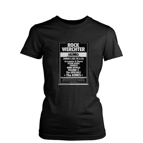 Willy Deville International Fans Torhout Werchter Festival S Womens T-Shirt Tee