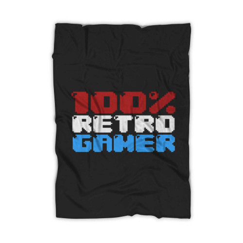 100 Retro Gamer Blanket