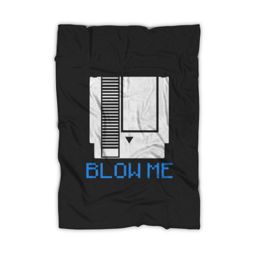 Blow Me Nintendo Blanket
