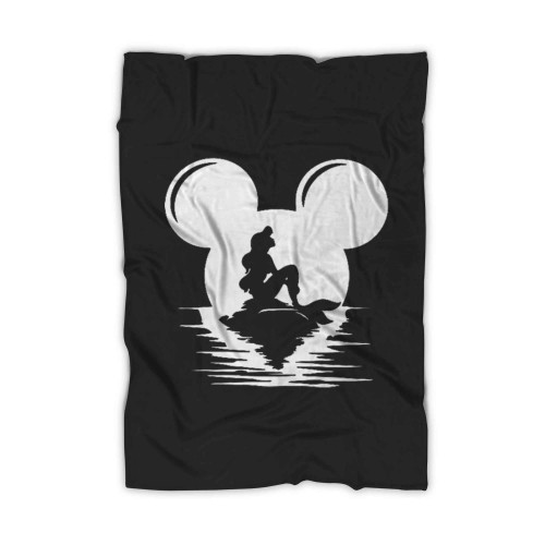 Disney Mermaid Mickey Mouse Blanket