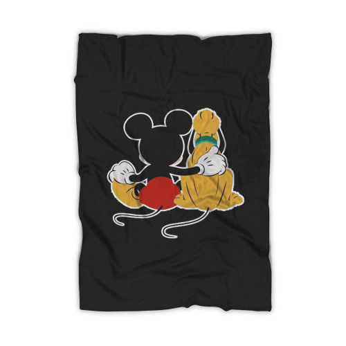 Disney Mickey And Pluto Blanket