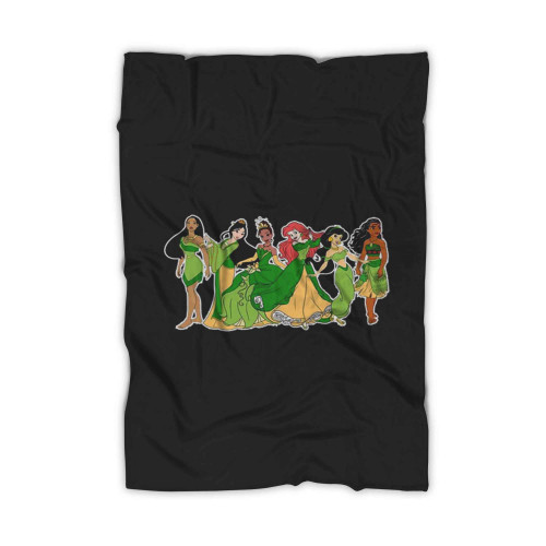 Disney Princess St Patrick Is Day Blanket Disney Princess St Patrick Is Day Blanket