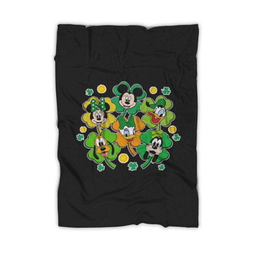 Disney St Patrick Is Day Mickey And Friends Blanket