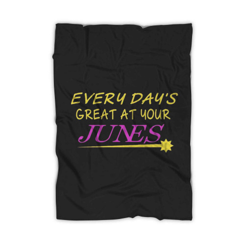 Every Day Is Great At Junes Persona Inspired Blanket