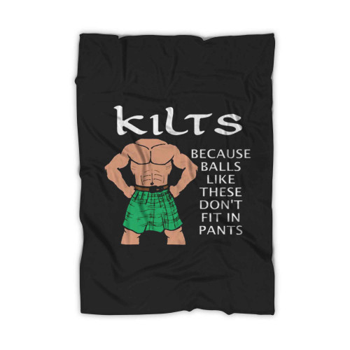 Kilts Funny Blanket