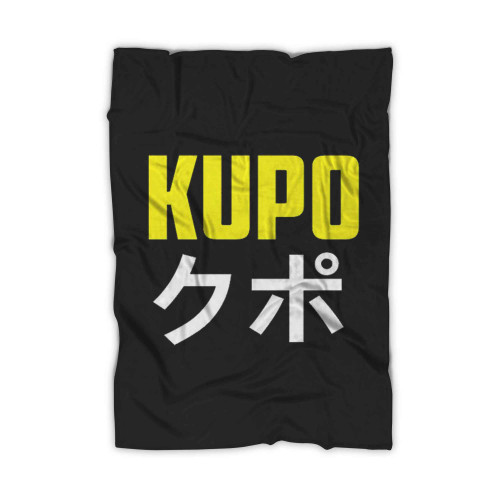 Kupo Kanji Blanket