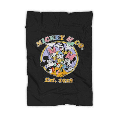 Mickey And Co Est 1928 Disney Blanket