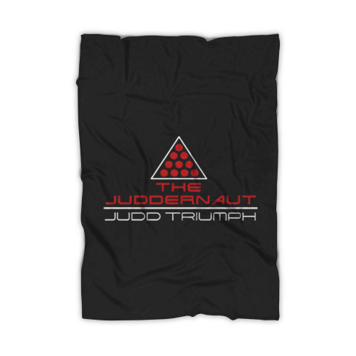 Snooker Juddernaut Judd Tribute Blanket