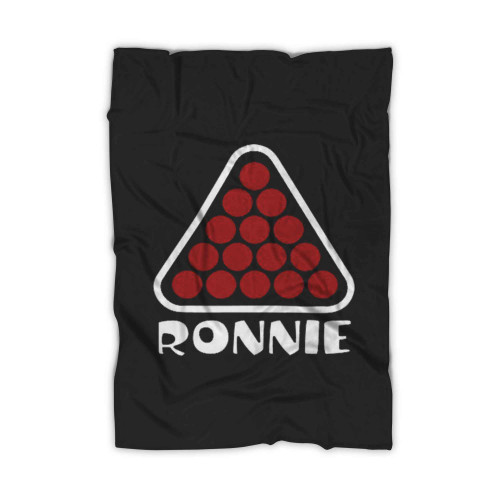 Snooker Ronnie Tribute Blanket