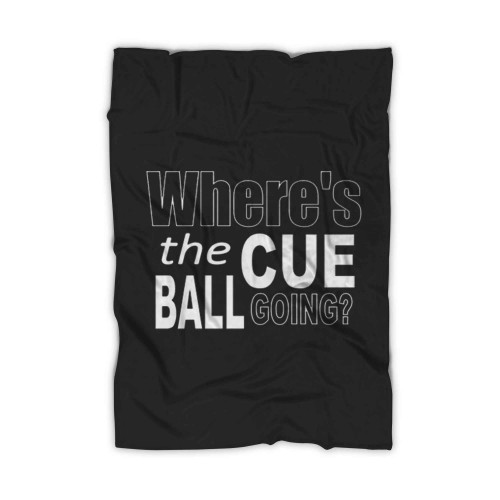 Snooker Where Is The Cue Ball Going John Virgo Blanket