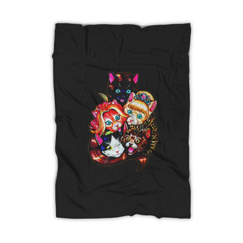 Spice Cats Purrs Blanket Spice Cats Purrs Blanket