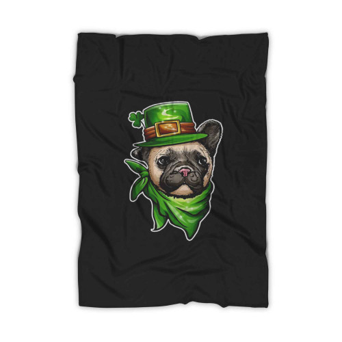 St Patrick Is Day Dog Cute Festival Blanket