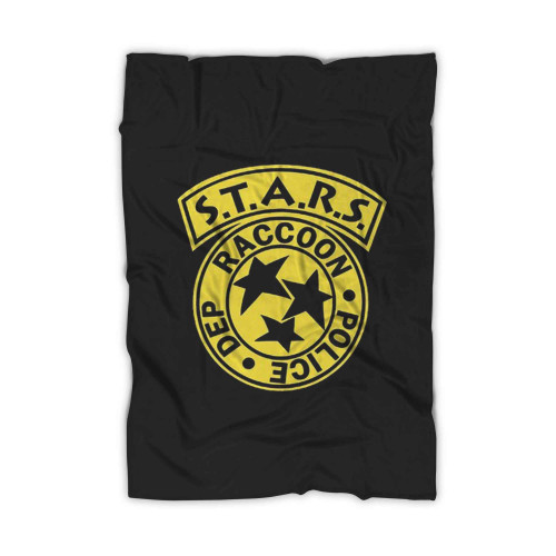 Stars Police Emblem Blanket