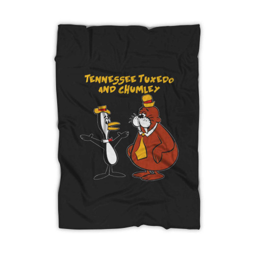 Tennessee Tuxedo And Chumley Blanket