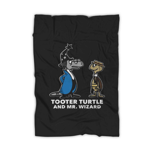 Tooter Turtle And Mr Wizard Blanket