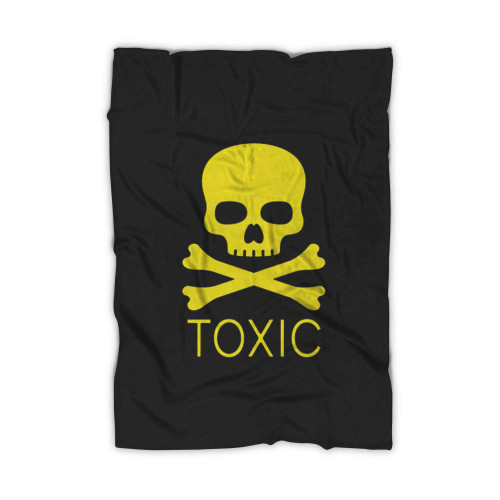 Toxic Skull Blanket