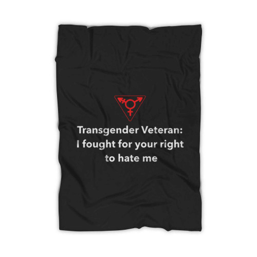 Transgender Veteran Blanket