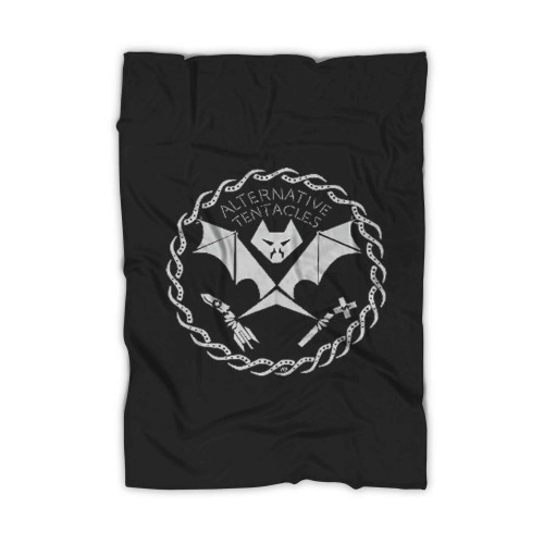 Alternative Tentacles Logo Blanket