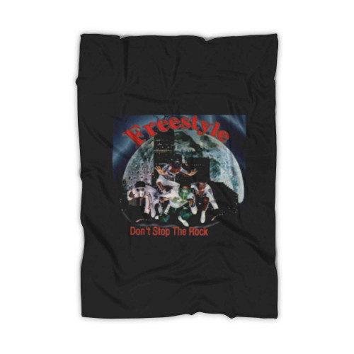 Dont Stop The Rock Freestyle Music Blanket