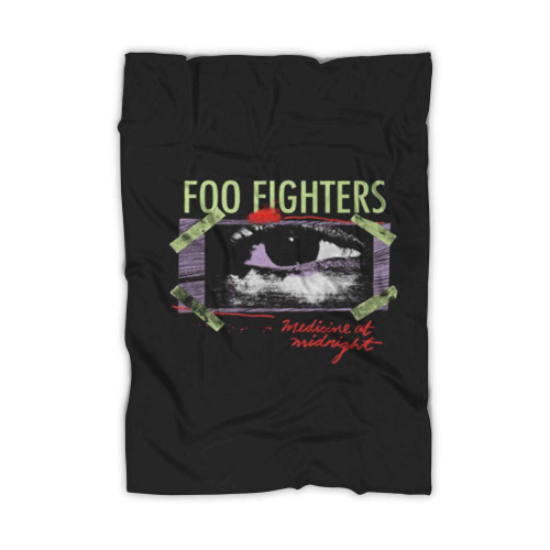 Foo Fighters Medicine At Midnight Eye Tape Blanket