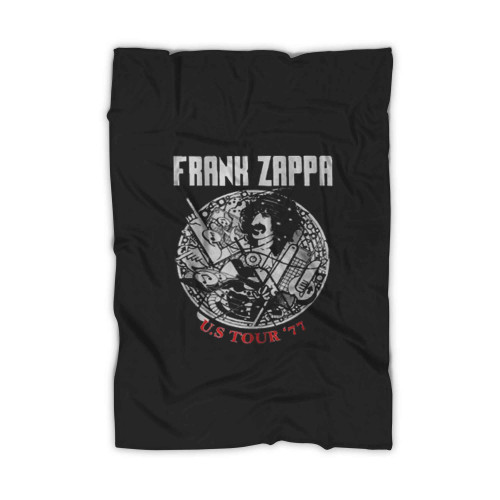 Frank Zappa Us Tour 77 Art Love Logo Blanket