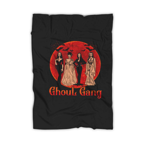 Ghoul Gang Sunset Halloween Blanket