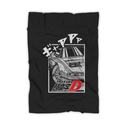 Initial D Manga Style Anime Blanket