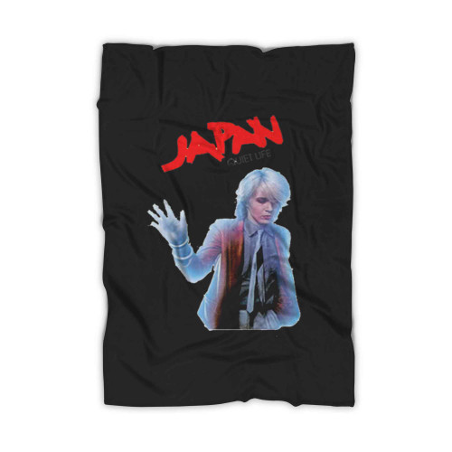 Japan Sylvian Quiet Life Synth Pop Band Blanket