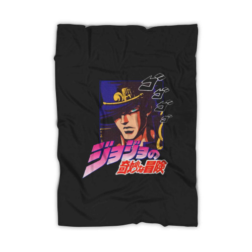 Jotaro Jojo Bizzarre Adventure Anime Blanket