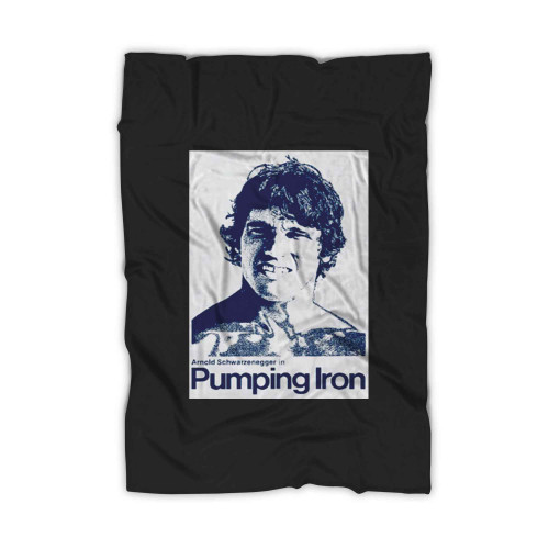 Pumping Iron Bodybuilding Movie Blanket