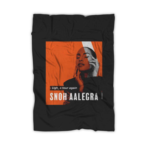 Singer Aalegra Tour Again Blanket