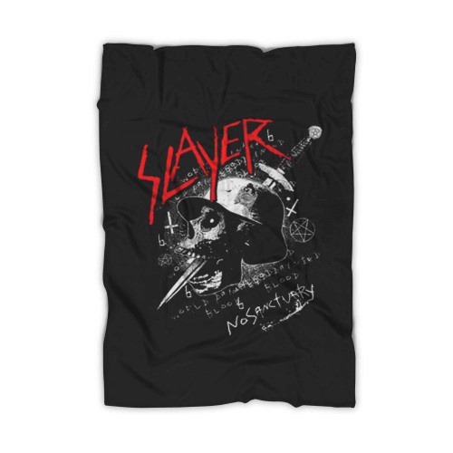 Slayer No Sanctuary World Blanket