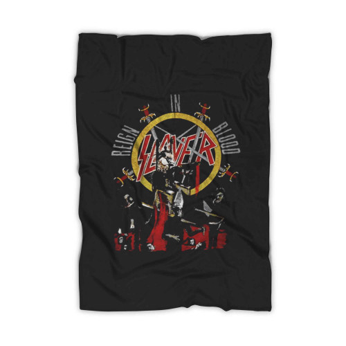 Slayer Reign In Blood Arch Blanket