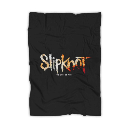 Slipknot The End So Far Logo Blanket