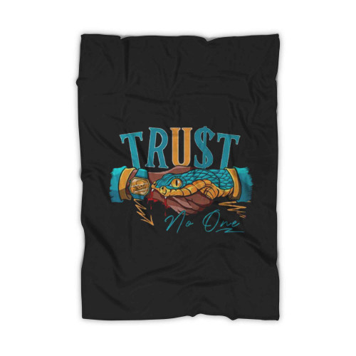 Snake Trust No One Blanket