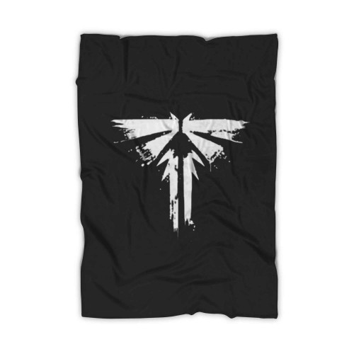 The Last Of Us Firefly Logo Tv Series Blanket