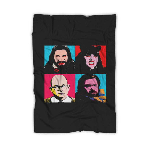 Vampire Warhol Classic What We Do In The Shadows Blanket