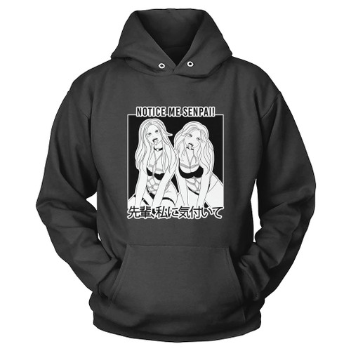 Anime Shibari Notice Me Senpai Ahegao Waifu Hoodie